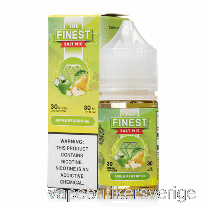 Vape Sverige Apple Pearadise - Den Finaste Fruktutgåvan Salt Nic - 30ml 50mg